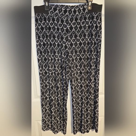 INC International Concepts Stretch Palazzo Cropped Ankle Pants PXL Petite XL - Picture 4 of 7